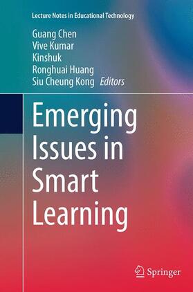 Chen / Kumar / Kong |  Emerging Issues in Smart Learning | Buch |  Sack Fachmedien