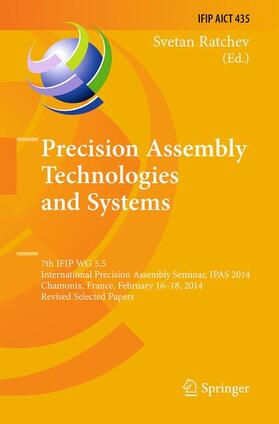 Ratchev |  Precision Assembly Technologies and Systems | Buch |  Sack Fachmedien