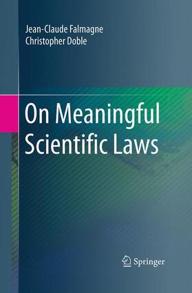 Doble / Falmagne |  On Meaningful Scientific Laws | Buch |  Sack Fachmedien