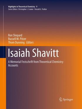 Shepard / Dunning / Pitzer |  Isaiah Shavitt | Buch |  Sack Fachmedien