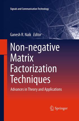 Naik |  Non-negative Matrix Factorization Techniques | Buch |  Sack Fachmedien