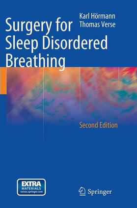Verse / Hörmann |  Surgery for Sleep Disordered Breathing | Buch |  Sack Fachmedien