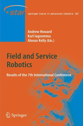 Kelly / Howard / Iagnemma |  Field and Service Robotics | Buch |  Sack Fachmedien