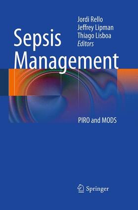 Rello / Lisboa / Lipman |  Sepsis Management | Buch |  Sack Fachmedien