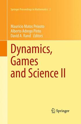 Peixoto / Rand / Pinto |  Dynamics, Games and Science II | Buch |  Sack Fachmedien