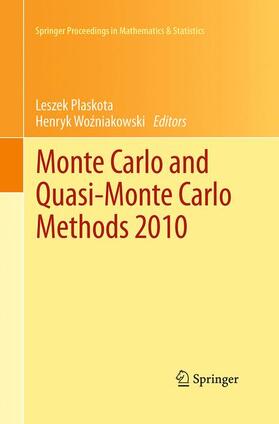 Wozniakowski / Plaskota / Wozniakowski |  Monte Carlo and  Quasi-Monte Carlo Methods 2010 | Buch |  Sack Fachmedien