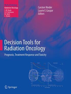 Gaspar / Nieder |  Decision Tools for Radiation Oncology | Buch |  Sack Fachmedien