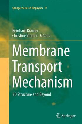 Ziegler / Krämer |  Membrane Transport Mechanism | Buch |  Sack Fachmedien