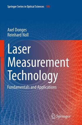 Noll / Donges |  Laser Measurement Technology | Buch |  Sack Fachmedien