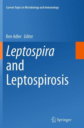 Adler |  Leptospira and Leptospirosis | Buch |  Sack Fachmedien