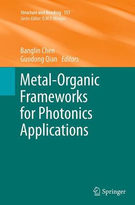 Qian / Chen |  Metal-Organic Frameworks for Photonics Applications | Buch |  Sack Fachmedien