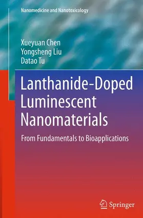 Chen / Tu / Liu |  Lanthanide-Doped Luminescent Nanomaterials | Buch |  Sack Fachmedien