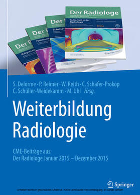 Delorme / Reimer / Reith |  Weiterbildung Radiologie | eBook | Sack Fachmedien