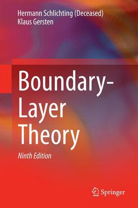 Gersten / Schlichting (Deceased) |  Boundary-Layer Theory | Buch |  Sack Fachmedien