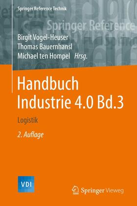 Vogel-Heuser / Bauernhansl / ten Hompel |  Handbuch Industrie 4.0 Bd.3 | eBook | Sack Fachmedien