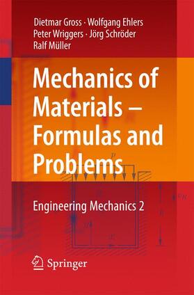 Gross / Ehlers / Müller |  Mechanics of Materials ¿ Formulas and Problems | Buch |  Sack Fachmedien