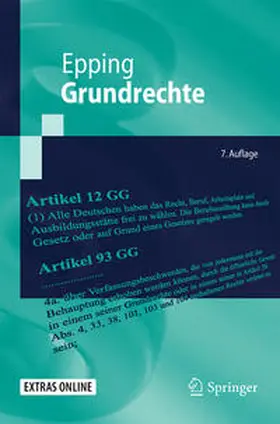 Epping |  Grundrechte | eBook | Sack Fachmedien