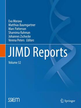 Morava / Baumgartner / Patterson |  JIMD Reports, Volume 32 | Buch |  Sack Fachmedien