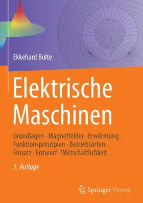 Bolte |  Elektrische Maschinen | Buch |  Sack Fachmedien