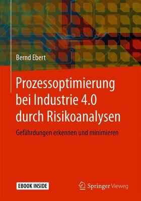 Ebert |  Prozessoptimierung bei Industrie 4.0 durch Risikoanalysen | Buch |  Sack Fachmedien