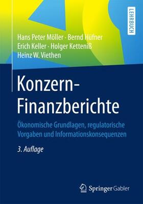 Möller / Hüfner / Viethen |  Konzern-Finanzberichte | Buch |  Sack Fachmedien