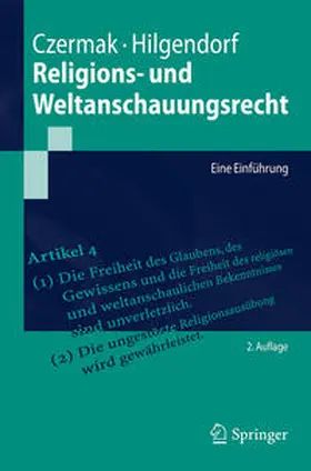 Czermak / Hilgendorf |  Religions- und Weltanschauungsrecht | eBook | Sack Fachmedien