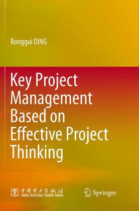 DING |  Key Project Management Based on Effective Project Thinking | Buch |  Sack Fachmedien