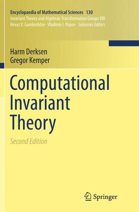 Kemper / Derksen |  Computational Invariant Theory | Buch |  Sack Fachmedien