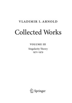 Arnold / Givental / Khesin |  Vladimir Arnold ¿ Collected Works | Buch |  Sack Fachmedien