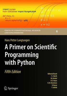 Langtangen |  A Primer on Scientific Programming with Python | Buch |  Sack Fachmedien
