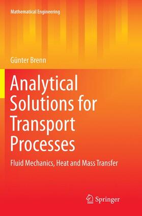 Brenn |  Analytical Solutions for Transport Processes | Buch |  Sack Fachmedien