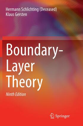 Gersten / Schlichting (Deceased) |  Boundary-Layer Theory | Buch |  Sack Fachmedien