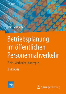 Schnieder |  Betriebsplanung im öffentlichen Personennahverkehr | eBook | Sack Fachmedien