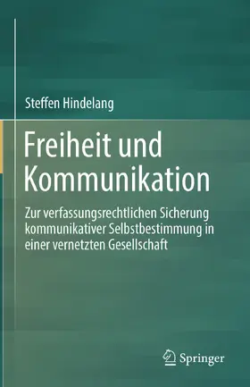 Hindelang | Freiheit und Kommunikation | E-Book | sack.de