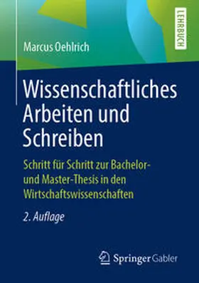 Oehlrich |  Wissenschaftliches Arbeiten und Schreiben | eBook | Sack Fachmedien