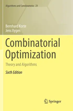 Vygen / Korte |  Combinatorial Optimization | Buch |  Sack Fachmedien