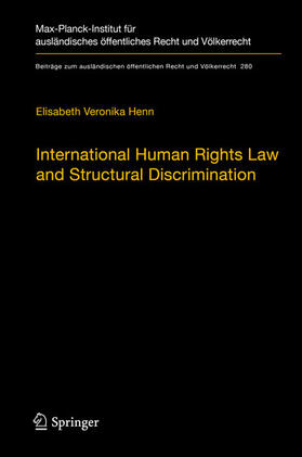 Henn |  International Human Rights Law and Structural Discrimination | eBook | Sack Fachmedien