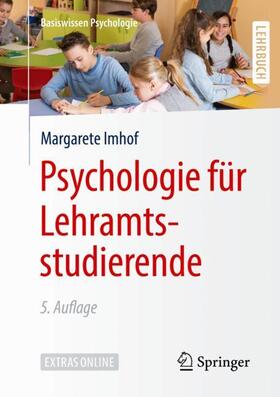 Imhof / Langfeldt / Preiser |  Psychologie für Lehramtsstudierende | Buch |  Sack Fachmedien