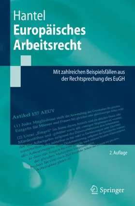 Hantel |  Europäisches Arbeitsrecht | Buch |  Sack Fachmedien