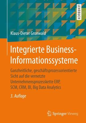 Gronwald |  Integrierte Business-Informationssysteme | Buch |  Sack Fachmedien
