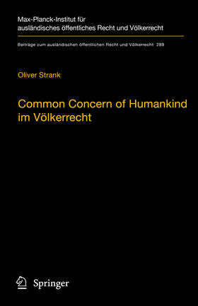 Strank |  Common Concern of Humankind im Völkerrecht | eBook | Sack Fachmedien