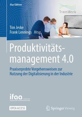 Lennings / Jeske |  Produktivitätsmanagement 4.0 | Buch |  Sack Fachmedien