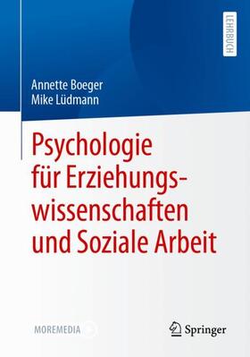 Lüdmann / Boeger |  Psychologie für Erziehungswissenschaften und Soziale Arbeit | Buch |  Sack Fachmedien