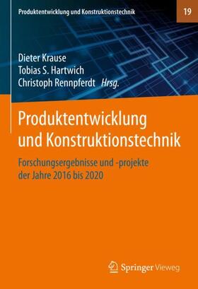 Krause / Rennpferdt / Hartwich |  Produktentwicklung und Konstruktionstechnik | Buch |  Sack Fachmedien