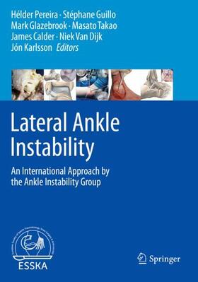 Pereira / Guillo / Glazebrook |  Lateral Ankle Instability | Buch |  Sack Fachmedien