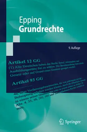 Epping |  Grundrechte | eBook | Sack Fachmedien