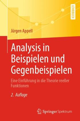 Appell |  Analysis in Beispielen und Gegenbeispielen | Buch |  Sack Fachmedien