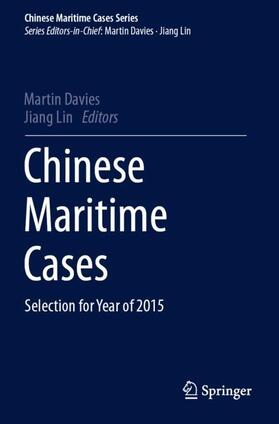 Lin / Davies |  Chinese Maritime Cases | Buch |  Sack Fachmedien