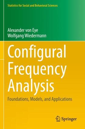 Wiedermann / von Eye |  Configural Frequency Analysis | Buch |  Sack Fachmedien