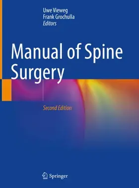 Grochulla / Vieweg |  Manual of Spine Surgery | Buch |  Sack Fachmedien